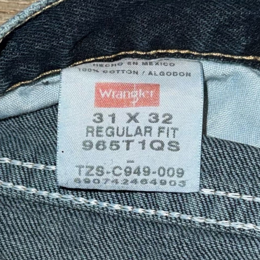 Men’s Wrangler Blue Denim Jeans, 2 pair *bundle* - Picture 5 of 9